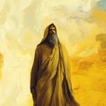 Painting of the prophet Habakkuk