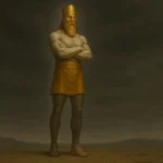 Statue of Nebacunazer in the book of Daniel