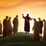 المسيح المُقام مع تلاميذه بعد قيامته