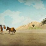 رجل يغادر المنزل مع حمار يعني الابن الضال