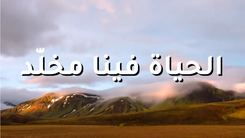 الحياة فينا مخلد cover photo