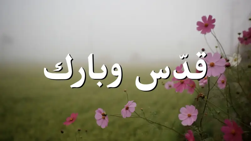 قدّس وبارك cover photo rectangular